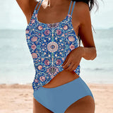Laluna® | Summer Tankini with Print