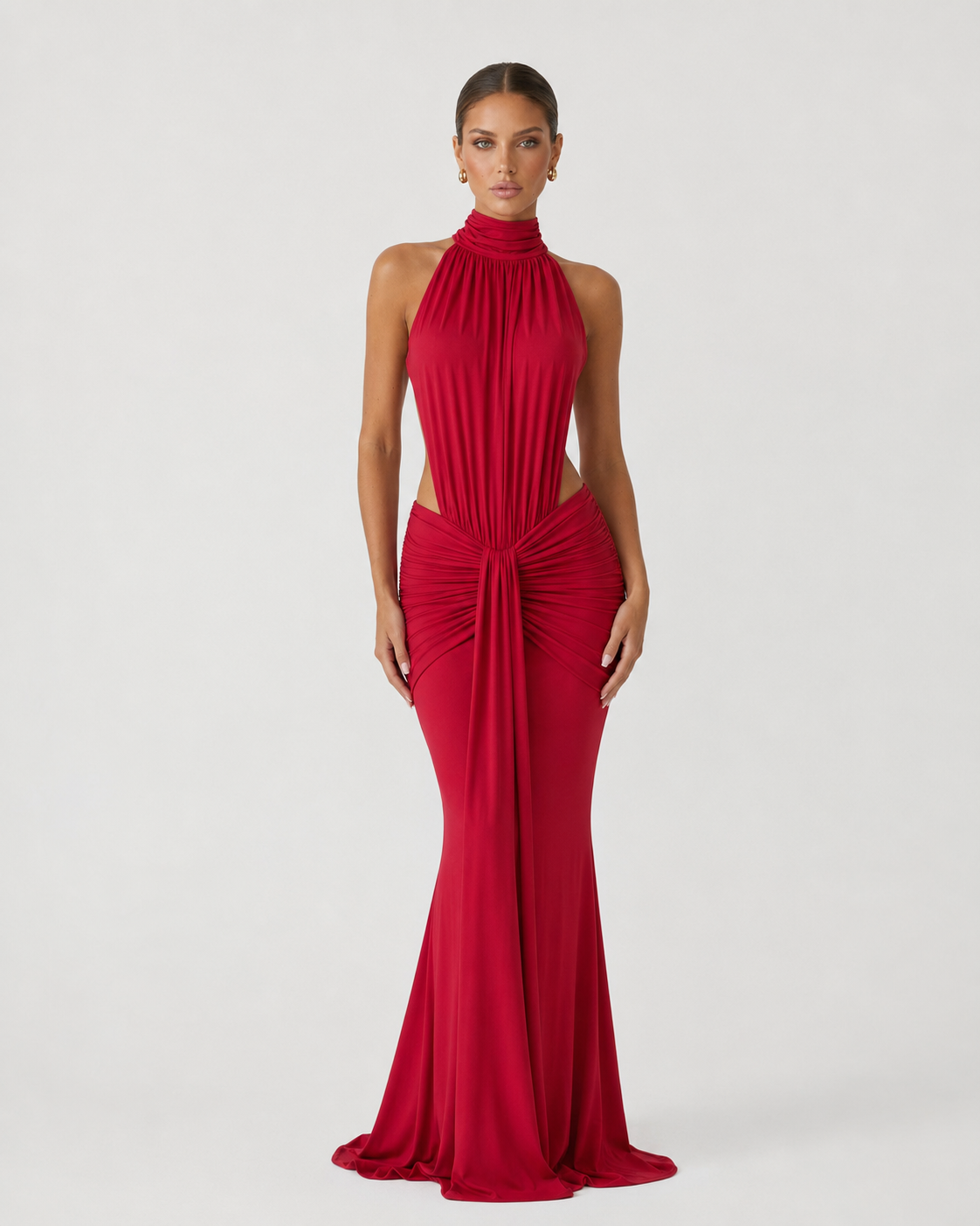Scarlet Muse-aftonklänning – bild 3