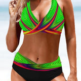 Eva - Cheerful Colourful Bikini