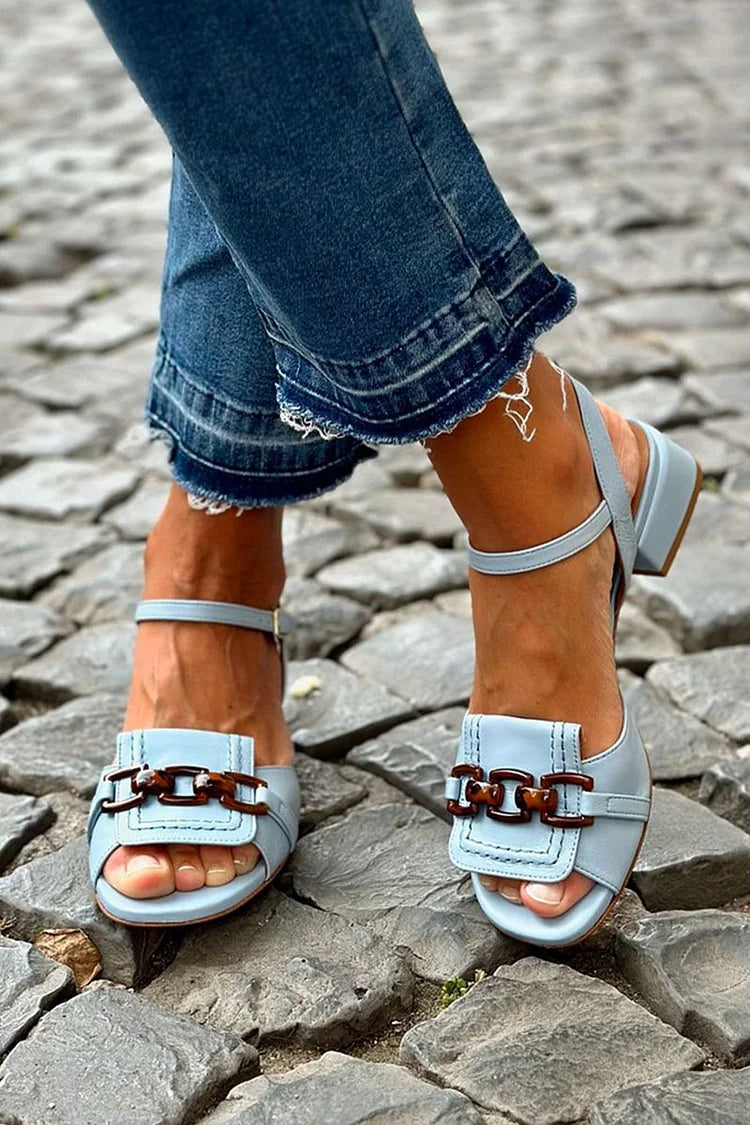 Azzurra – Eleganta kustsandaler – bild 2