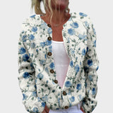 Kahurangi - Autumn Floral Cardigan