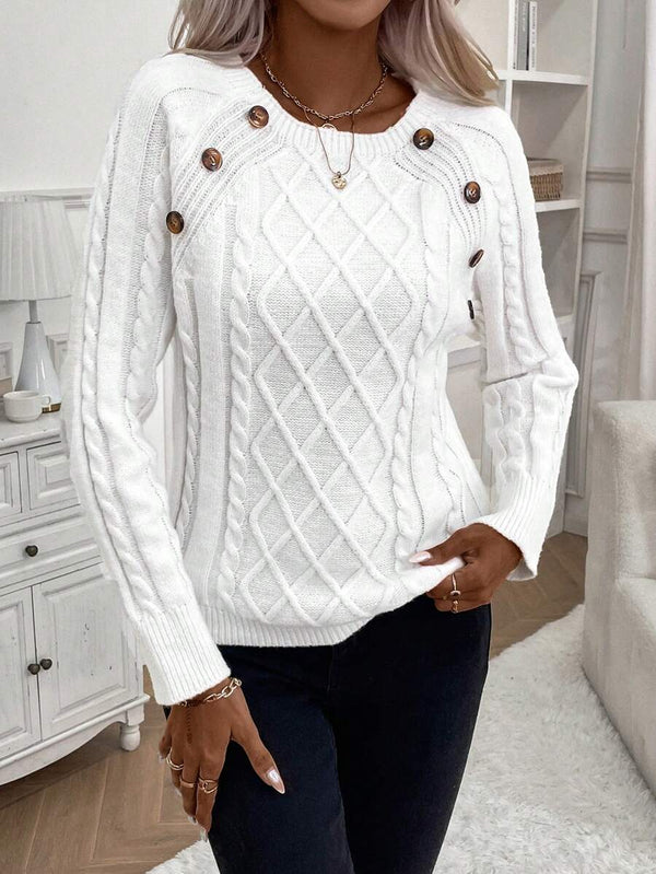 Indie - Button Knit Jumper