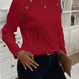 Indie - Button Knit Jumper