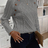 Indie - Button Knit Jumper