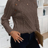 Indie - Button Knit Jumper