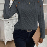 Indie - Button Knit Jumper