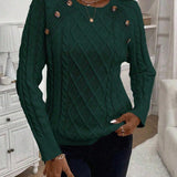 Indie - Button Knit Jumper