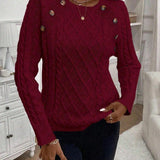 Indie - Button Knit Jumper