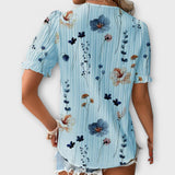 Emily - Blus med V-ringning – bild 19