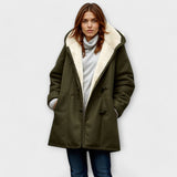 Marnie - Cosy Fur-Trimmed Coat