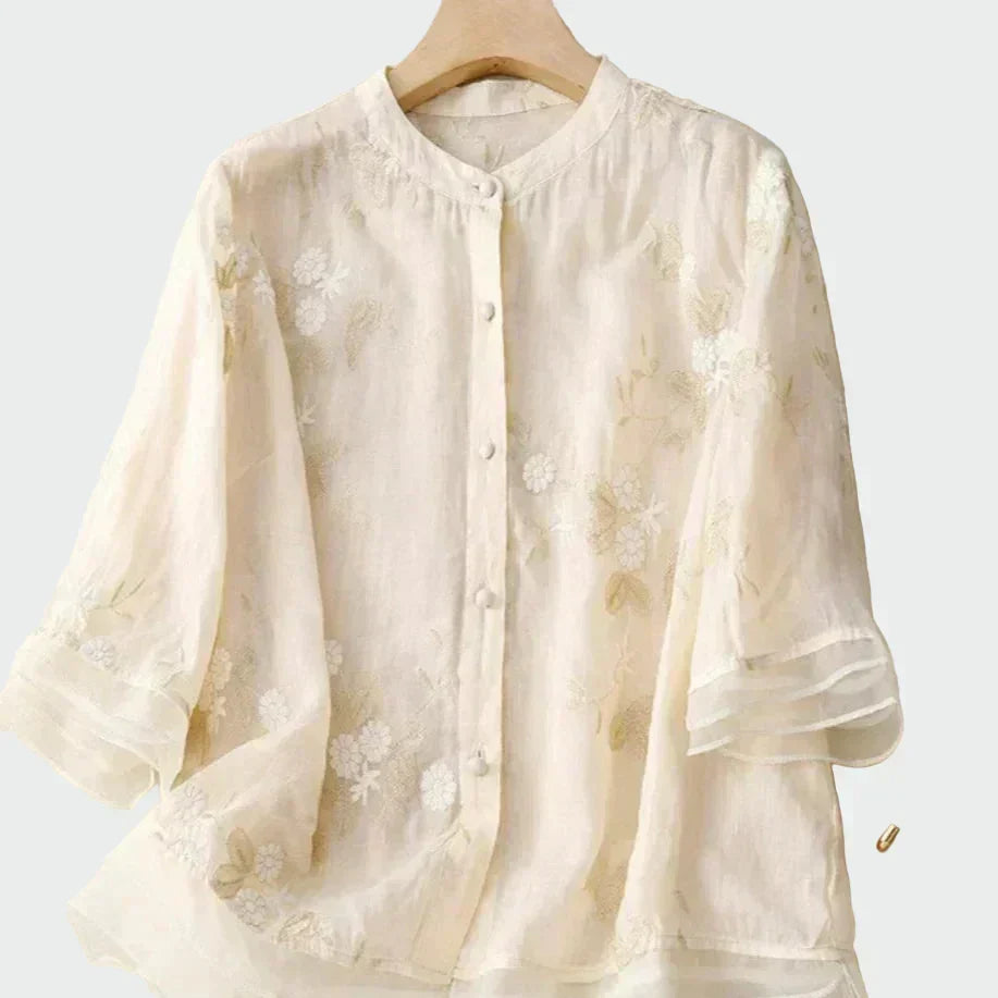 Broderad skjorta