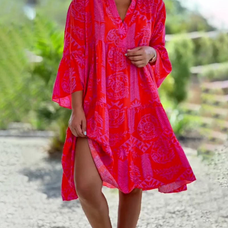 Joyce - Elegant boho-chic klänning – bild 2