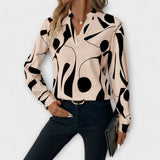 Catarina - Elegant långärmad blus – bild 4