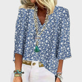 Blus med aristokratisk lyster