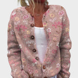 Ilaisaane - Autumn Floral Cardigan