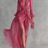 Daisy - Elegant Long Chiffon Dress