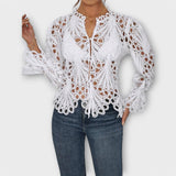 Savannah - Asymmetrisk blus – bild 6