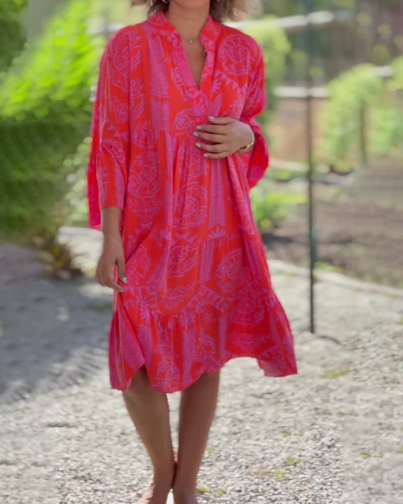 Joyce - Elegant boho-chic klänning – bild 3