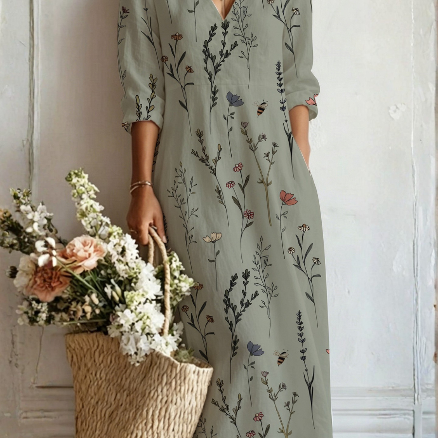 Natalia | Boho-maxiklänning