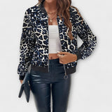 Amiria - Elegant leopardmönstrad kappa