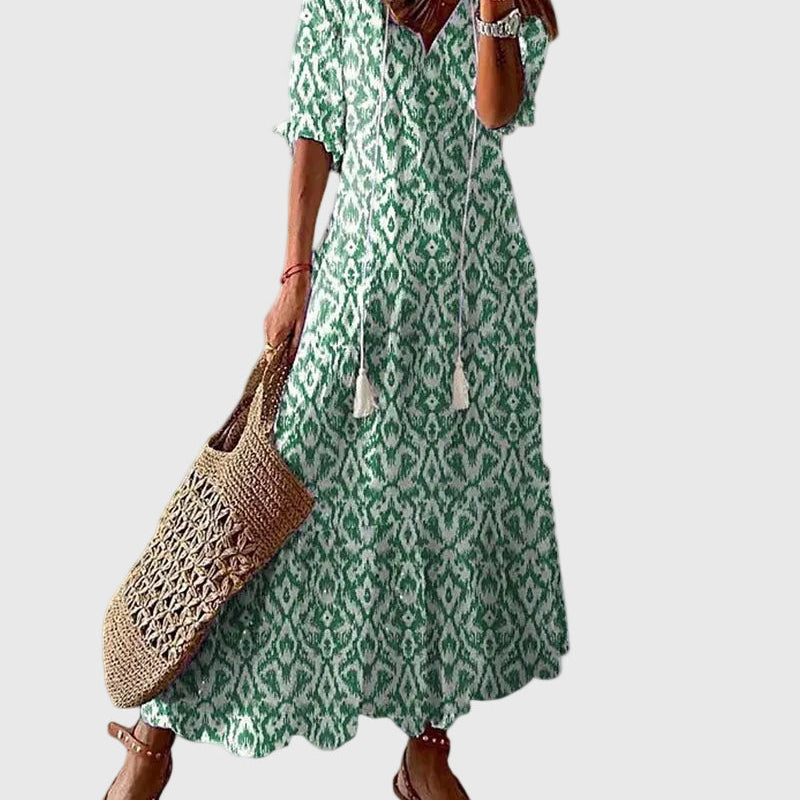 Amalia | Boho vintage-maxiklänning för sommaren – bild 2
