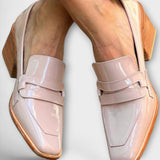Elaine - Glossy Loafers