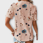 Emily - Blus med V-ringning – bild 11