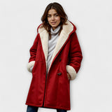Marnie - Cosy Fur-Trimmed Coat