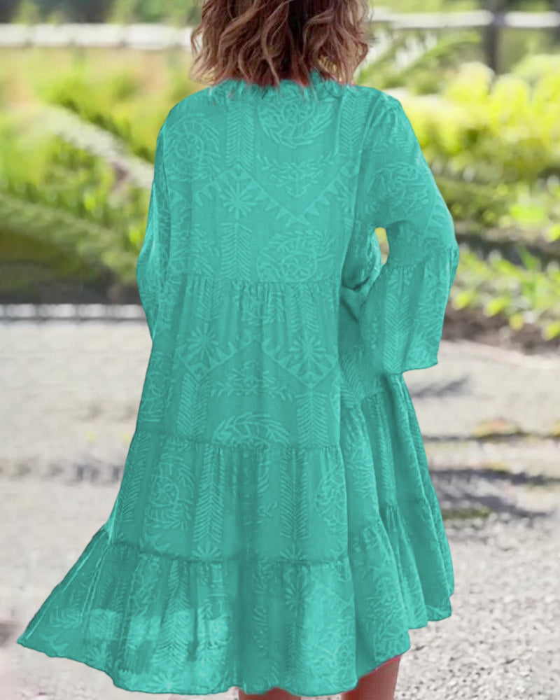 Joyce - Elegant boho-chic klänning – bild 6
