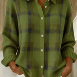 Candida | Rutig cardigan – bild 7