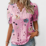 Emily - Blus med V-ringning