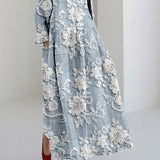 Avery - Elegant Printed Maxi Dress