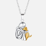 Dog Hug - Necklace