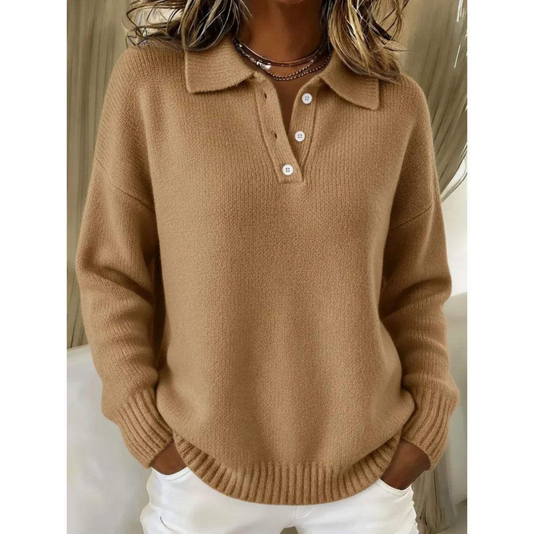 Marina | Mjuk pullover med polokrage – bild 5