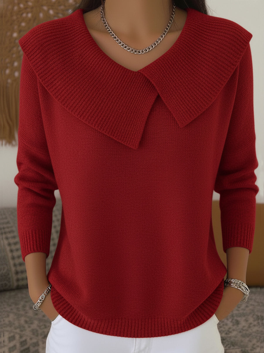 Ida | Varm pullover med hög krage