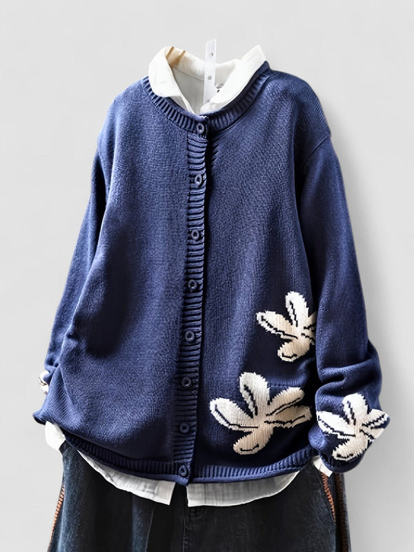 Nova - Floral Pattern Cardigan