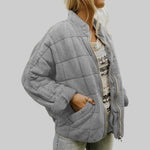 Josiane™ | Elegant oversize quiltad jacka – bild 2
