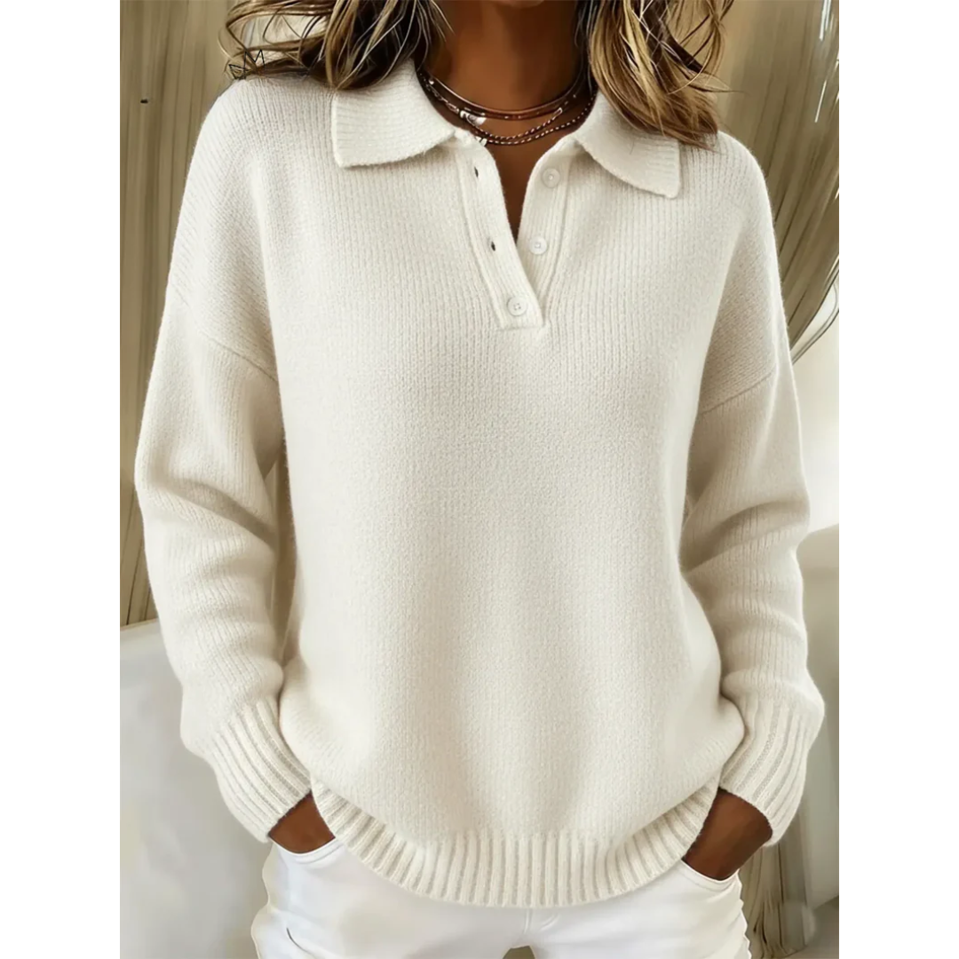 Marina | Mjuk pullover med polokrage – bild 4