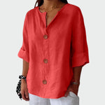 Ledig blus med struktur – bild 4