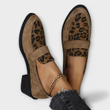 Carla - Elegant Women's Shoes with Leopard Print