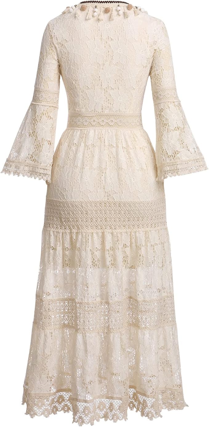 Amary - Boho-spetsklänning – bild 4