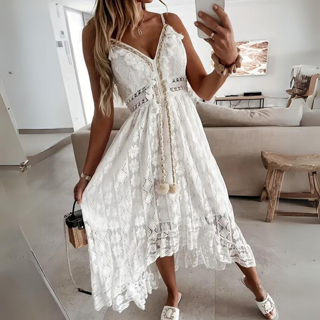 Raelene - Elegant boho-klänning – bild 2