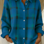 Candida | Rutig cardigan – bild 6