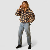 Daisy - Floral Fleece Jumper