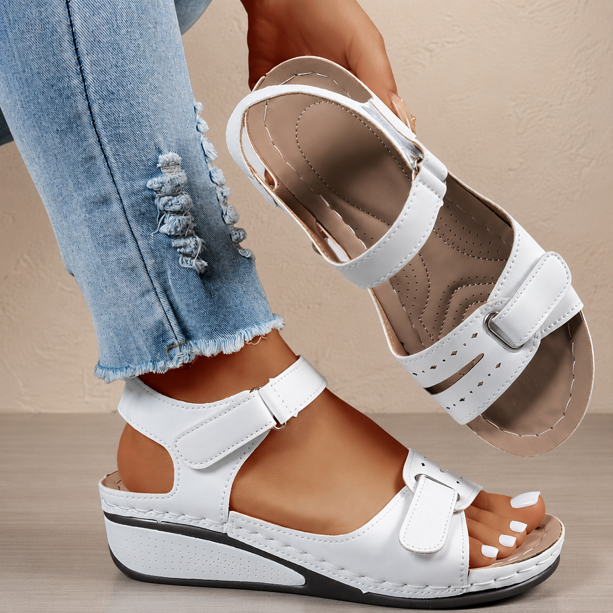 Margot - Ortopediska sandaler med bekväm flex