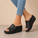 Eliza | Ortopediska sandaler med slip-on-design och kilklack – bild 4