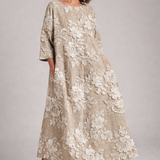Avery - Elegant Printed Maxi Dress