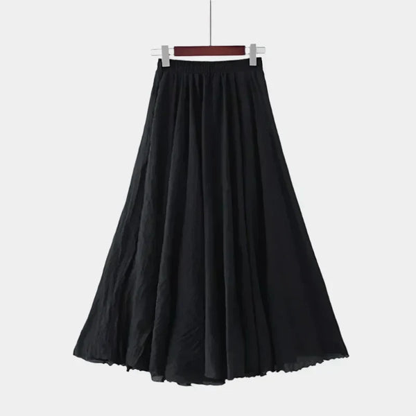 Elegant högmidjad kjol