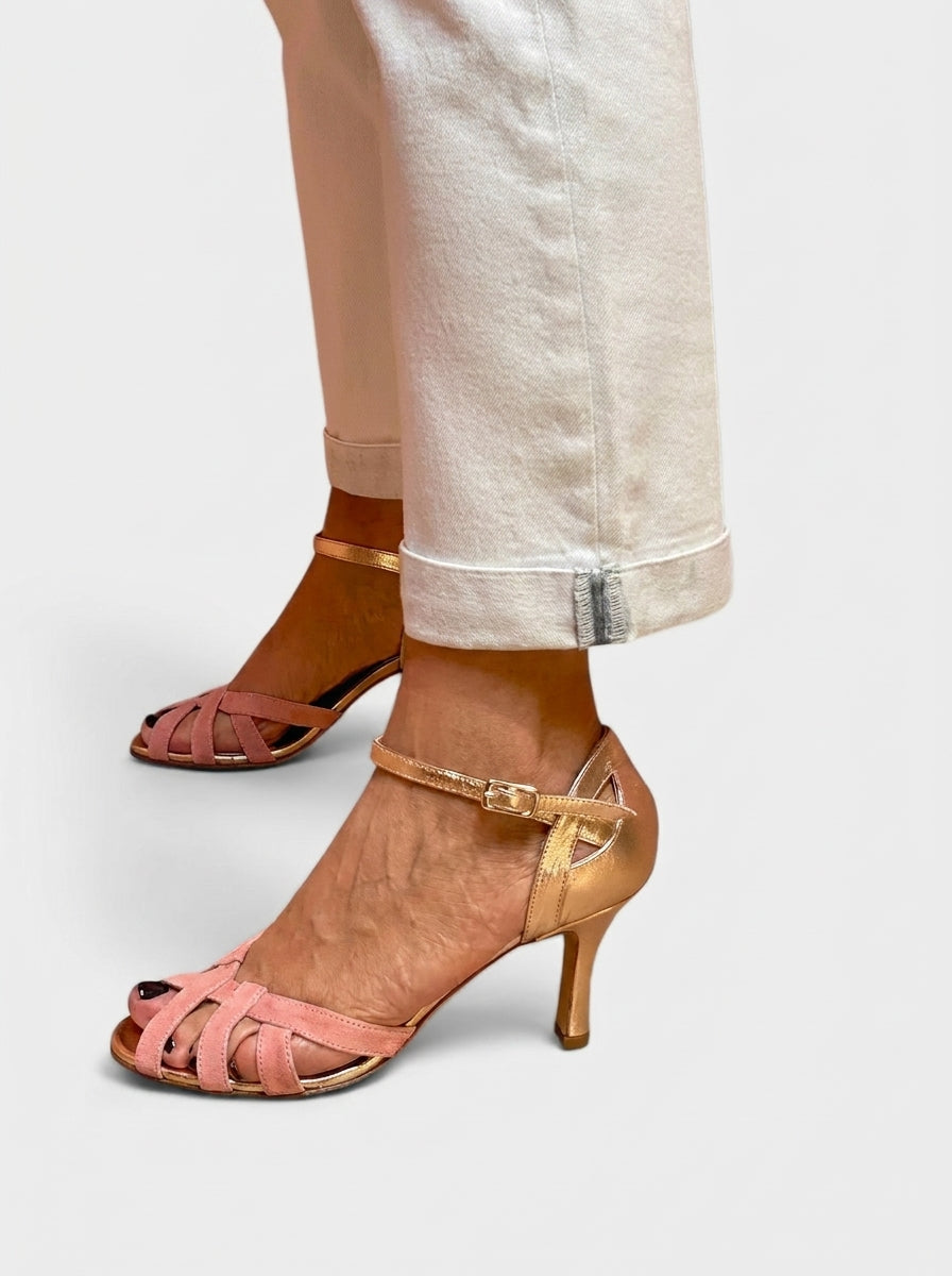 Rosa – Ortopediska sandaler med klack – bild 8