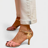 Rosa – Ortopediska sandaler med klack – bild 8